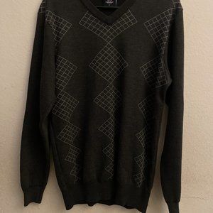 L Gray Cambridge Classics "Old Money" Sweater